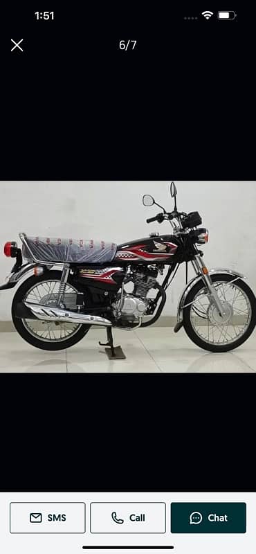 Honda Cd125 model 2024 new zero bike condition urgsale 1