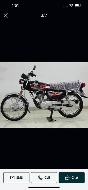 Honda Cd125 model 2024 new zero bike condition urgsale 3