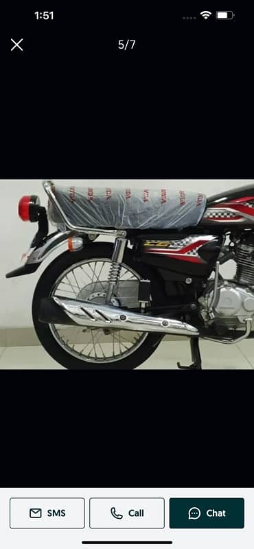 Honda Cd125 model 2024 new zero bike condition urgsale 4