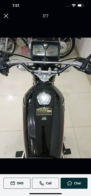 Honda Cd125 model 2024 new zero bike condition urgsale 8