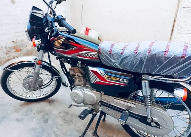 Honda Cd125 model 2024 new zero bike condition urgsale 13