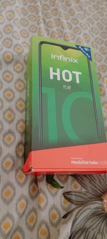 Infinix hot 10 Play 4+64gb 7