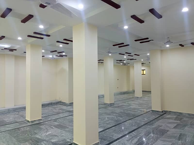 First Floor Hall For Rent in Ghauri Town Kalma Chowk Near Express Way 2