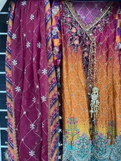 Original Maria B mehndi dress