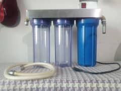 Three stage water filter (without cartridges and uv lamp) 0