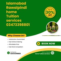 Home tutors in Islamabad and Rawalpindi