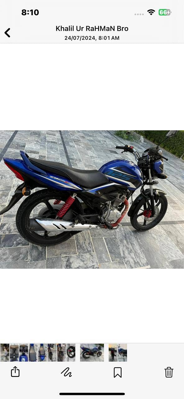 Honda cb 125 Open cheat Ahmad brother Honda Showroom baying Mardan 9