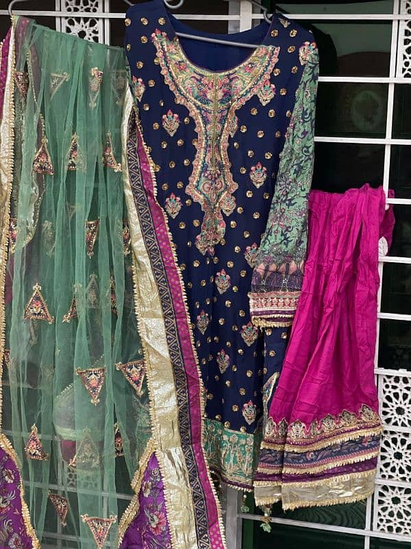 original Anaya brand mehndi dress 1