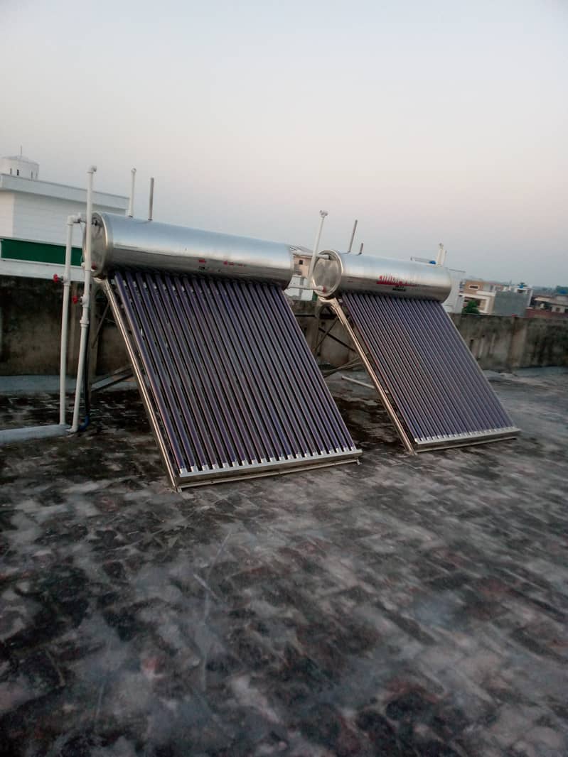 Solar Geyser, Get FREE Hot water 24/7 From Sun,Delivery All Pakistan 1