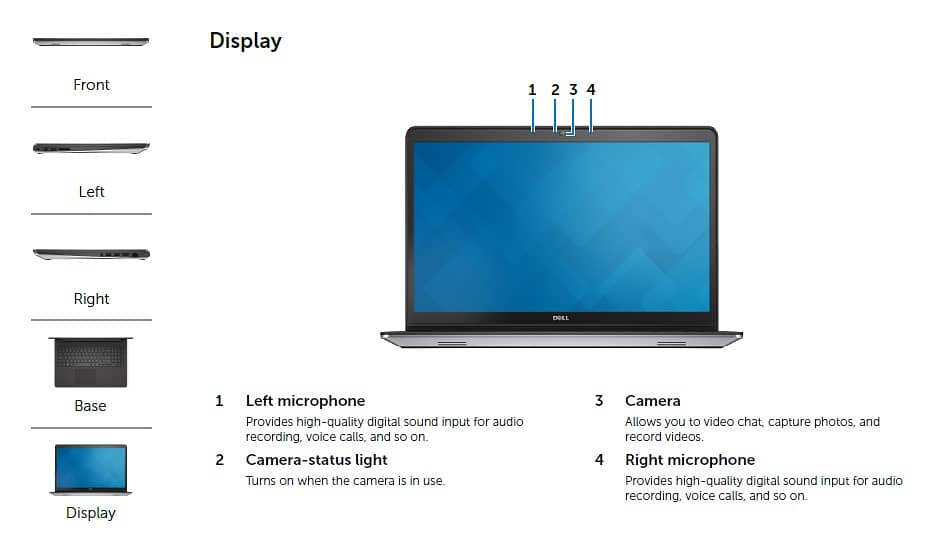 Dell Inspiron 5547 Core i7 8GB SSD 180GB 2GB ATI Graphics 7