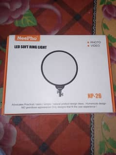 Neepho NP-26 Soft Light For Content Creators