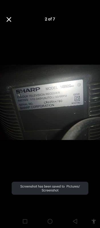 Sharp TV 4