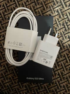 SAMSUNG S24 ULTRA Ka 100% GENUINE 45w CHARGER HY