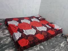 king size double matress madicated 6""life time wala