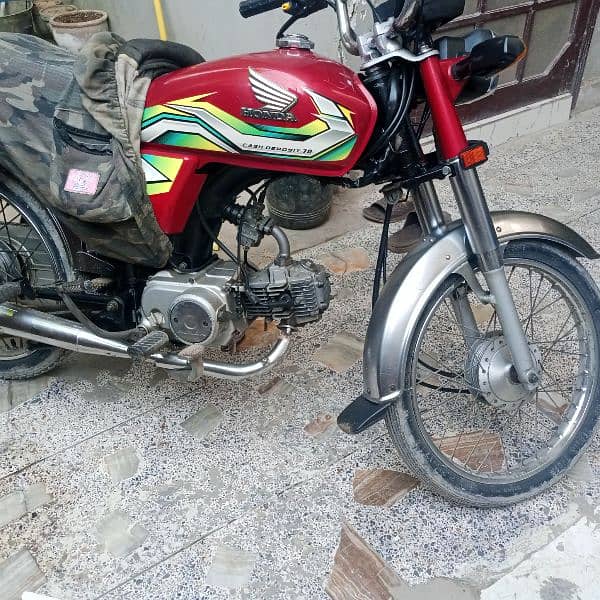 HONDA CD 70cc 2023 Karachi num 1