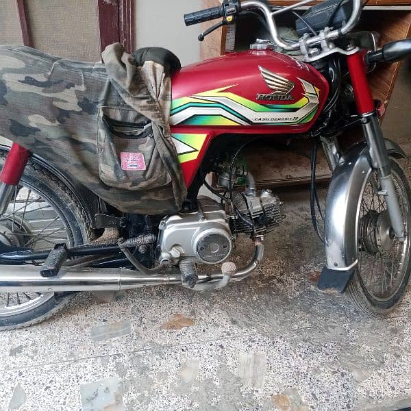 HONDA CD 70cc 2023 Karachi num 4