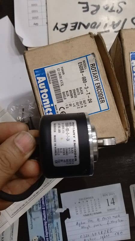 rotary encoder and sensors 0