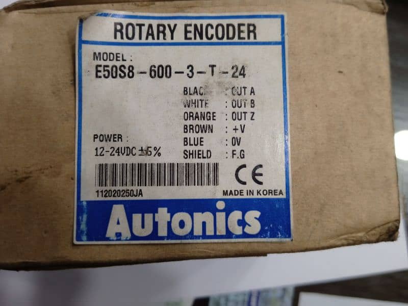 rotary encoder and sensors 6