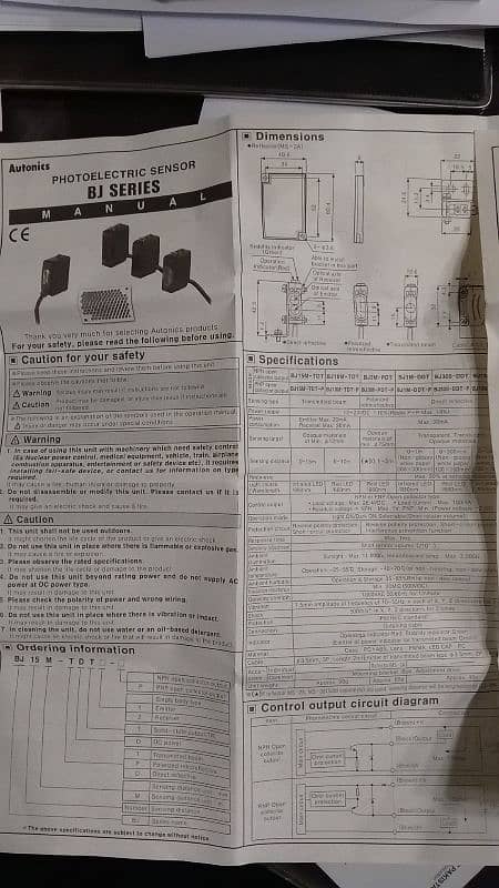 rotary encoder and sensors 8