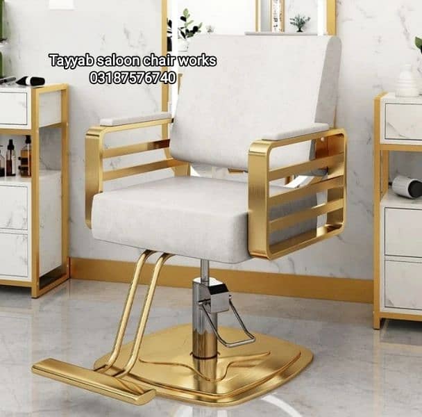 Saloon Chair/Parlour Chair/Facial Bed/Hair Wash Unit/Pedicure/Salon 18