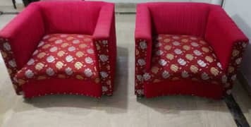 New Foam and Butter Fabric Cloth 9/10 Sofa Set