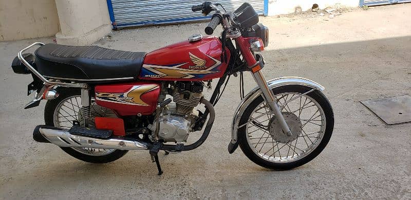 Cg 125 model 20 All punjab registered 3