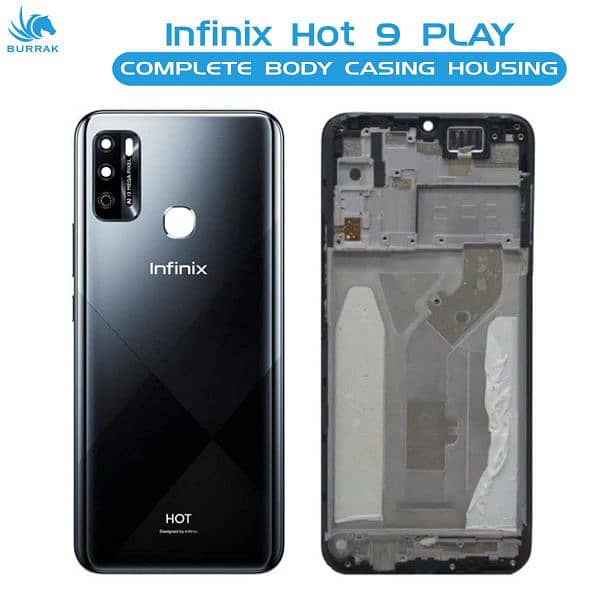 Infinix hot 9play mobile Casing and body original 0