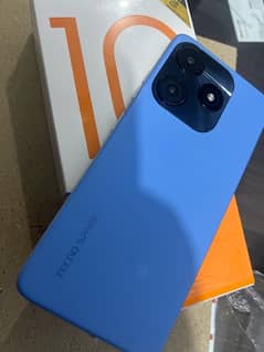 tecno c10 box open only 4/124 full new exchange possible PTA APRROVED