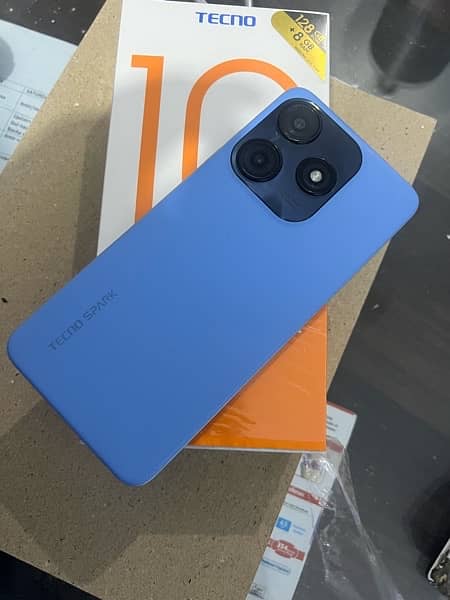 tecno c10 box open only 4/124 full new exchange possible PTA APRROVED 6