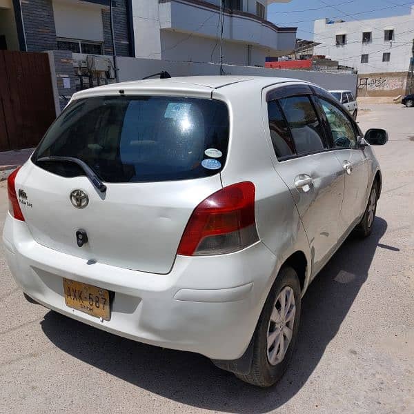 Vitz Pearl White 2008 Fill Original 5