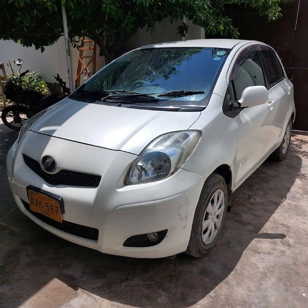 Vitz Pearl White 2008 Fill Original 12