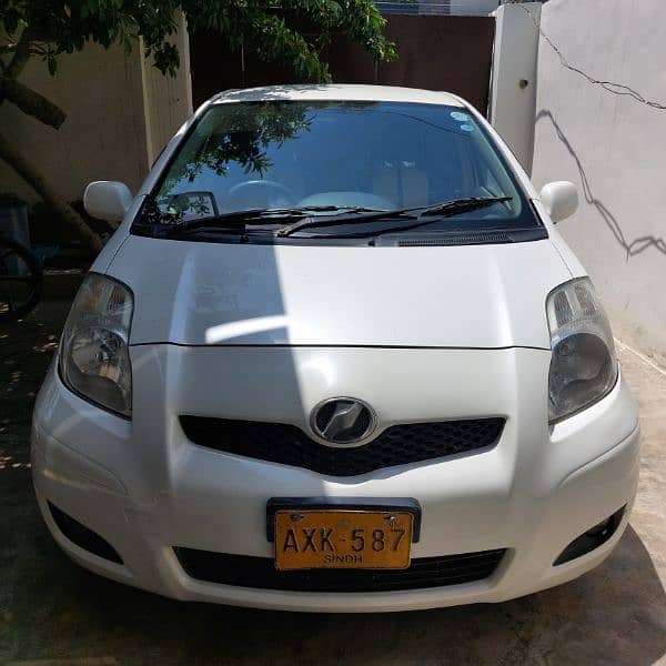 Vitz Pearl White 2008 Fill Original 13