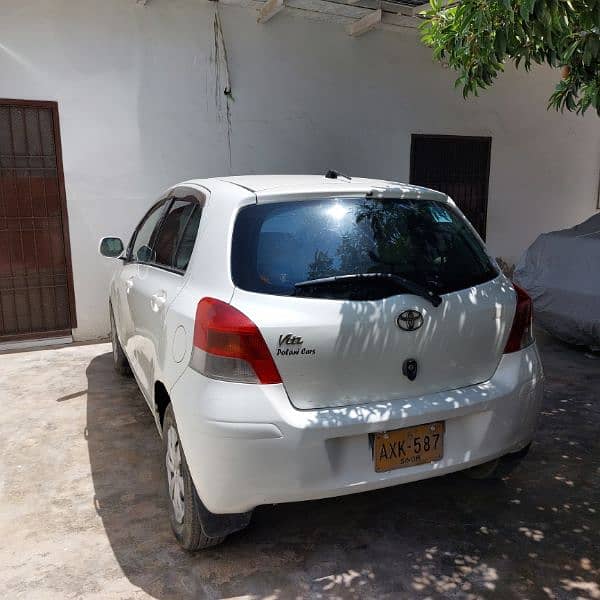 Vitz Pearl White 2008 Fill Original 14