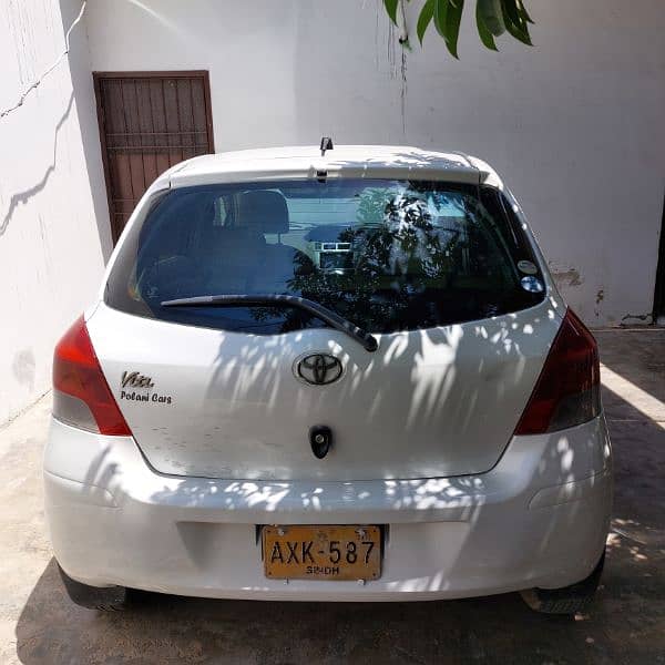 Vitz Pearl White 2008 Fill Original 15