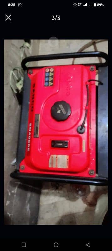 Sanco generator 3.5kva A1 Condition 1