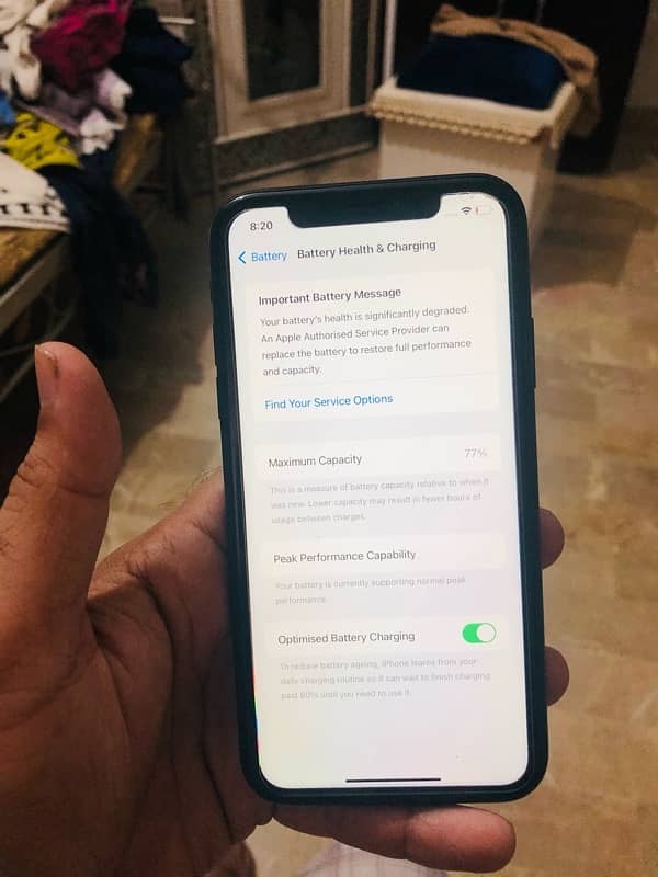 iPhone XR 256GB Pta approved with box 1