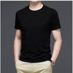 men's cotton jersey plain t-shirt