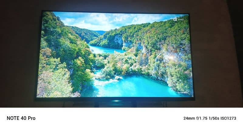 original sony brevia led tv, 55inch mode. W800b 4