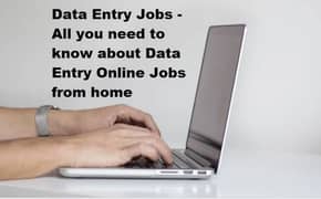 Online data typing part time home based jobs for females and male 0