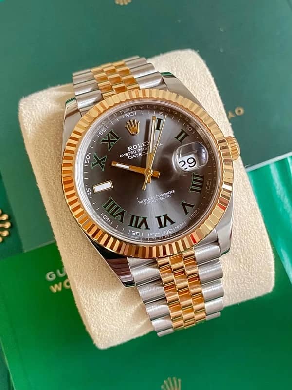 Rolex Datejust 41mm Ref 126333 steel & gold 2018 box and papers 1