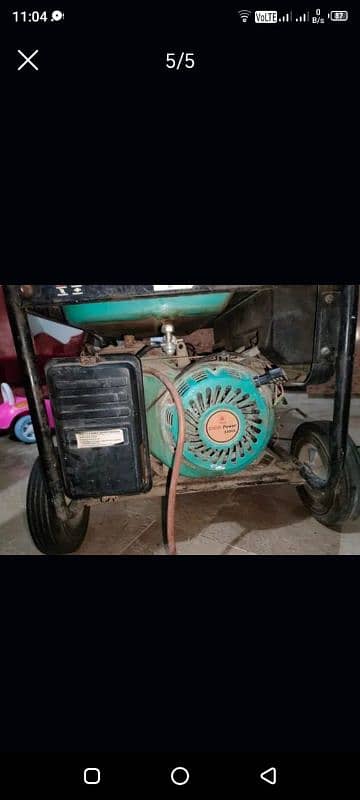 Jasco 5kva Generator 100% OK hai 03045561690 3