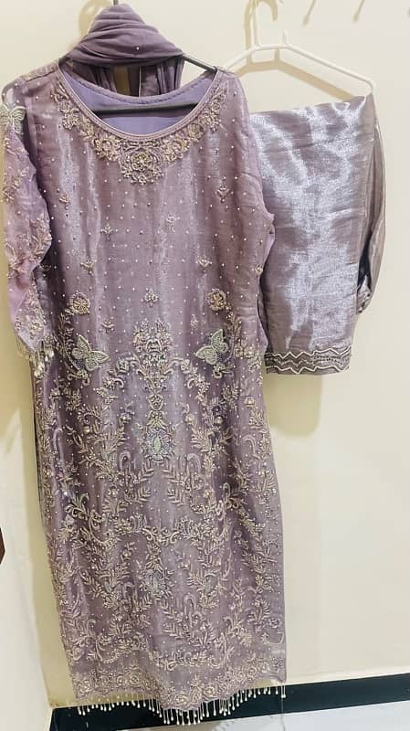 long Dress with Zari work 0