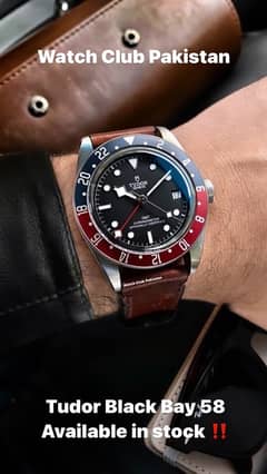 Tudor Black Bay gmt pepsi 2021 full set original strap