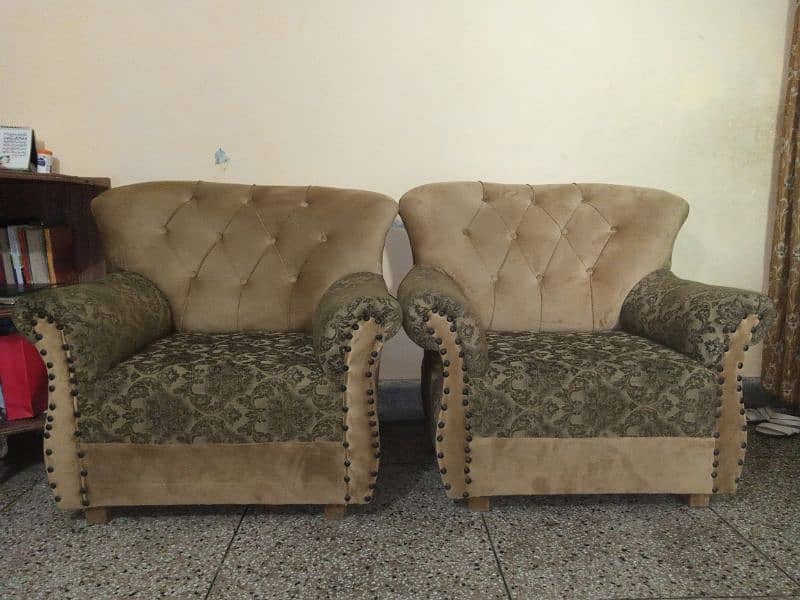 5 Seater Sofa (3 Seater, 1+1 Single Seater) 1