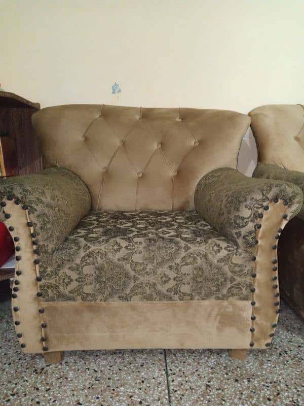 5 Seater Sofa (3 Seater, 1+1 Single Seater) 3