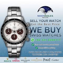 Get Cash for Rolex Omega Cartier Breitling Corum Panerai Rado Tudor