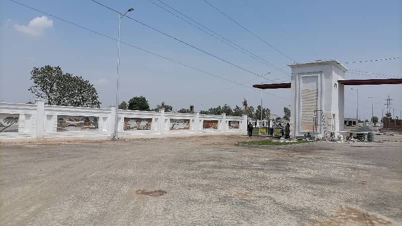 7 Marla Spacious Residential Plot Is Available In Canal Road For Sale 0