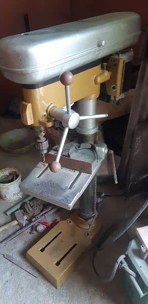 Warma Drill machine, poni, 3 inch big centre warma 1hp copper motor 1