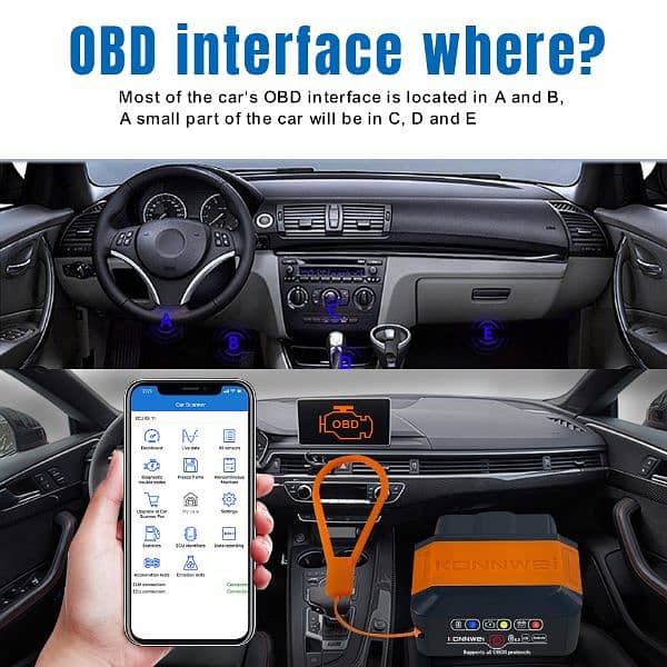 New Arriva KW906 car obd2 scanner for universal car Via 03020062817 0