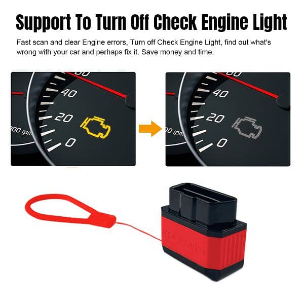 New Arriva KW906 car obd2 scanner for universal car Via 03020062817 5